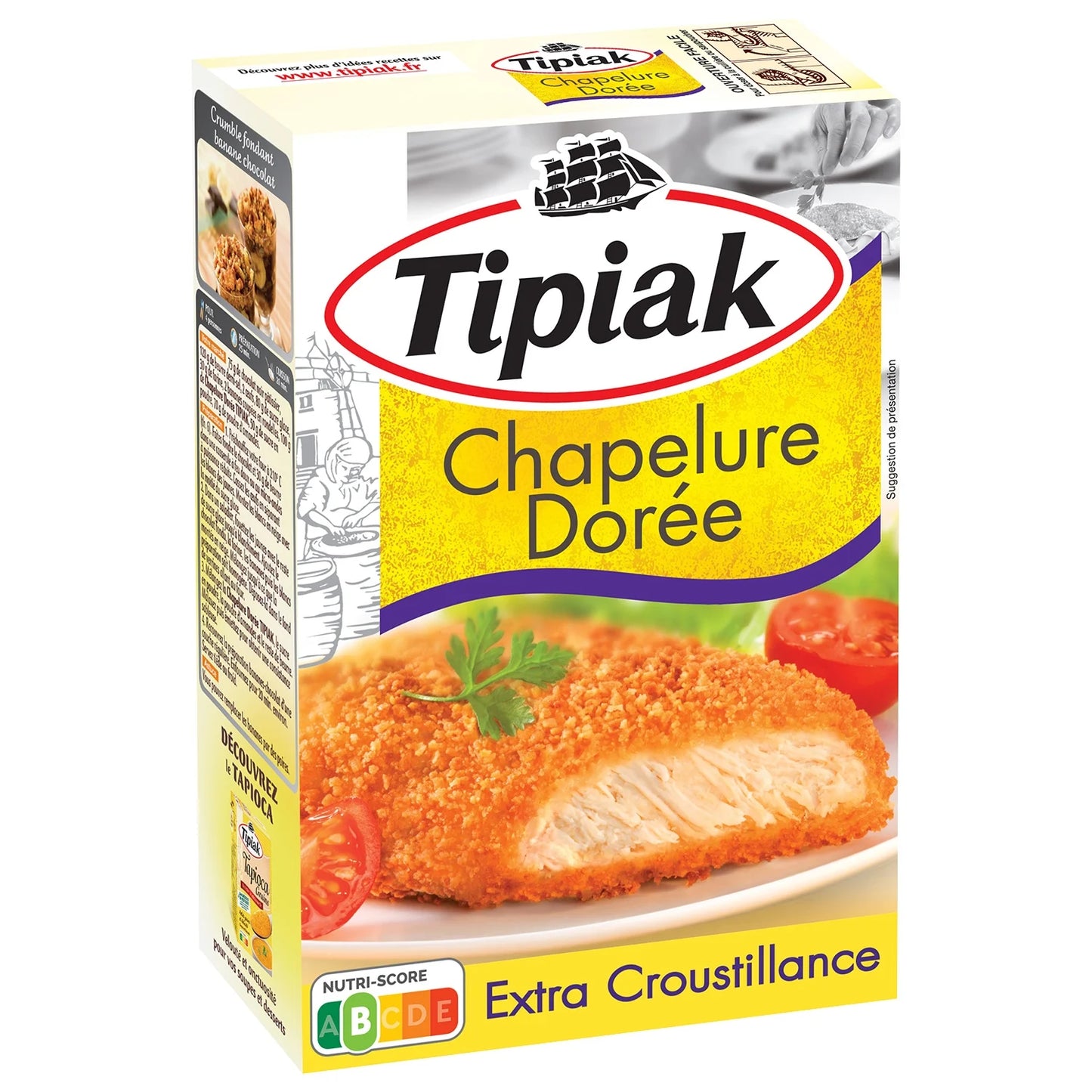 TIPIAK golden breadcrumbs 250g