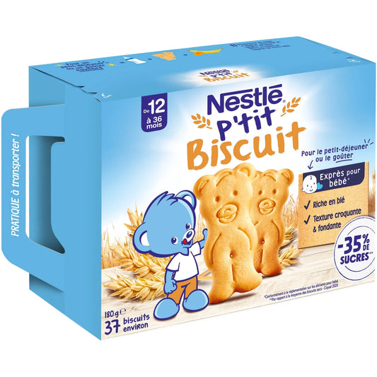 Baby cookies From 12 months P'tit Biscuit NESTLE