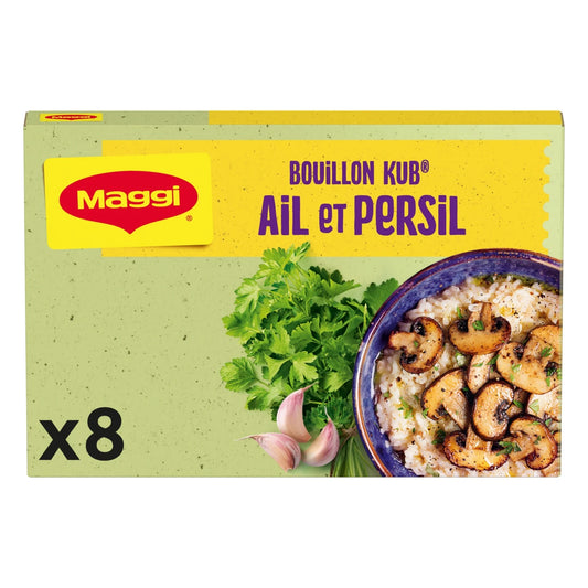 MAGGI garlic and parsley kub broth 80g