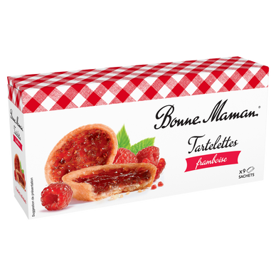 Bonne Maman Raspberry tartlets 135g