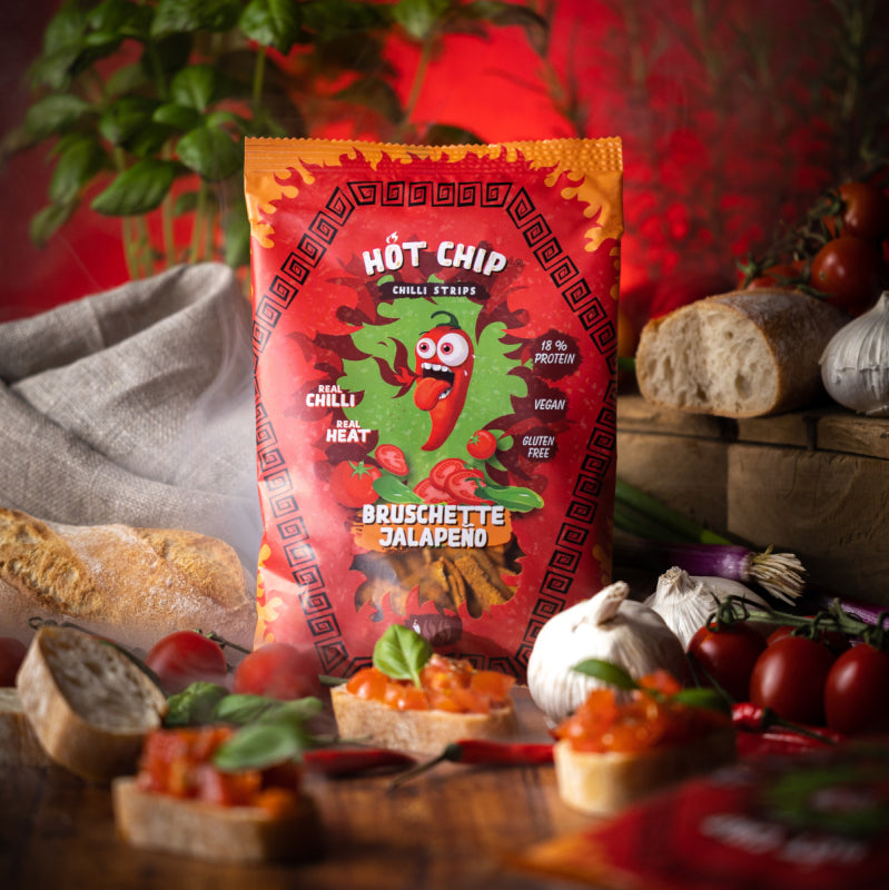 Hot Chip Strips Bruschette Jalapeno 80g