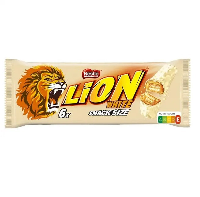 Lion White Snack Size x6