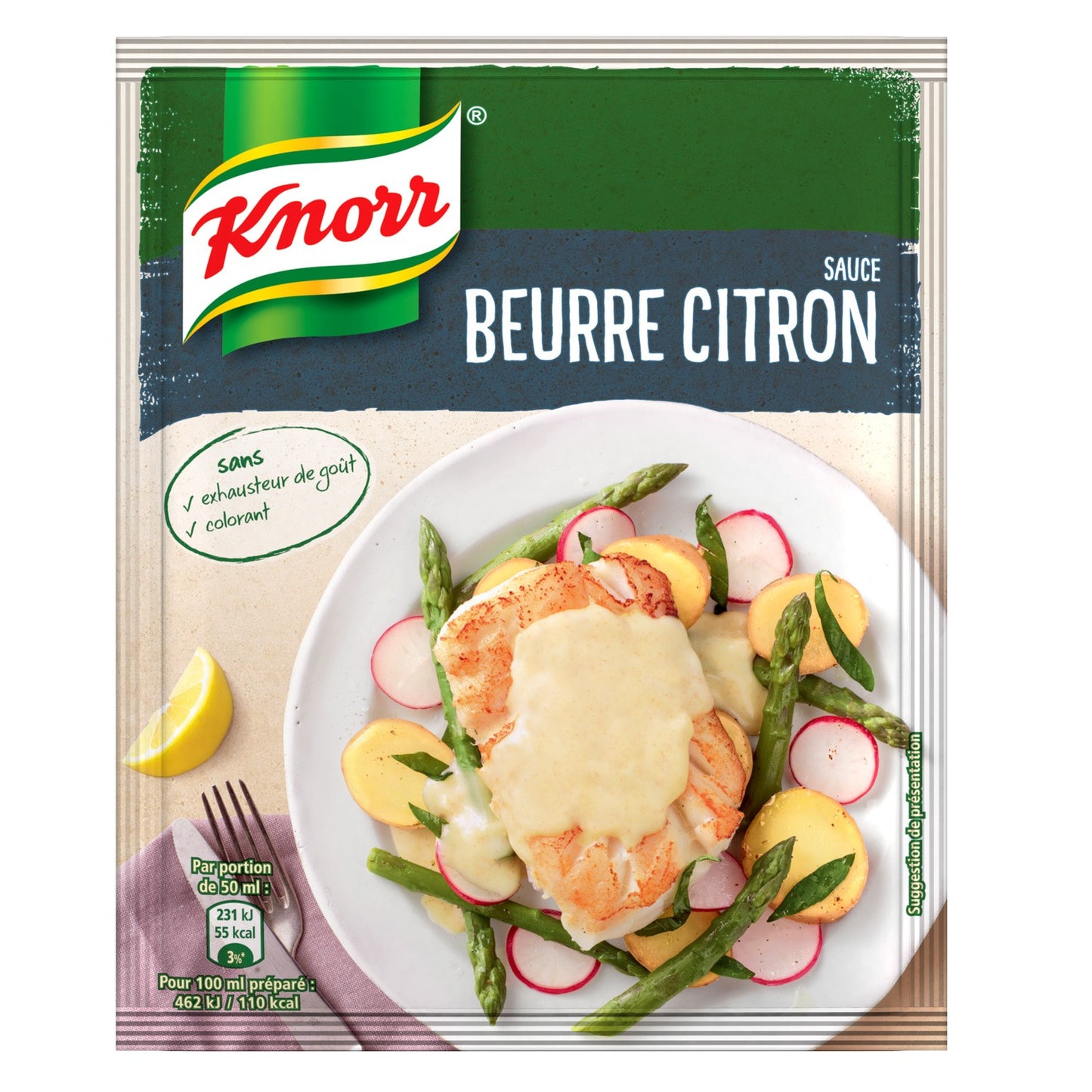 KNORR dehydrated lemon butter sauce 42g