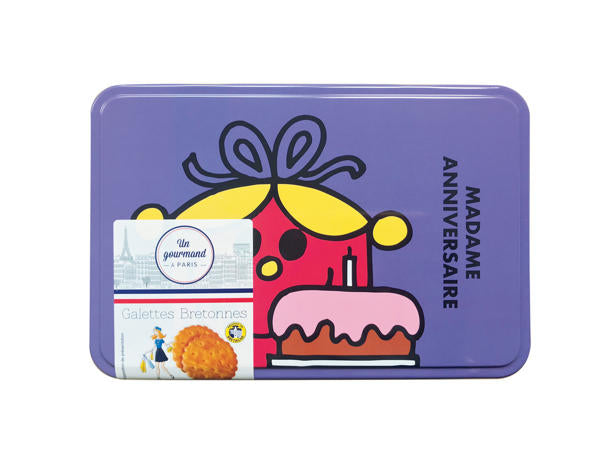 Pure Butter Thin Biscuits in Box, Un Gourmand à Paris 325g, Random Color