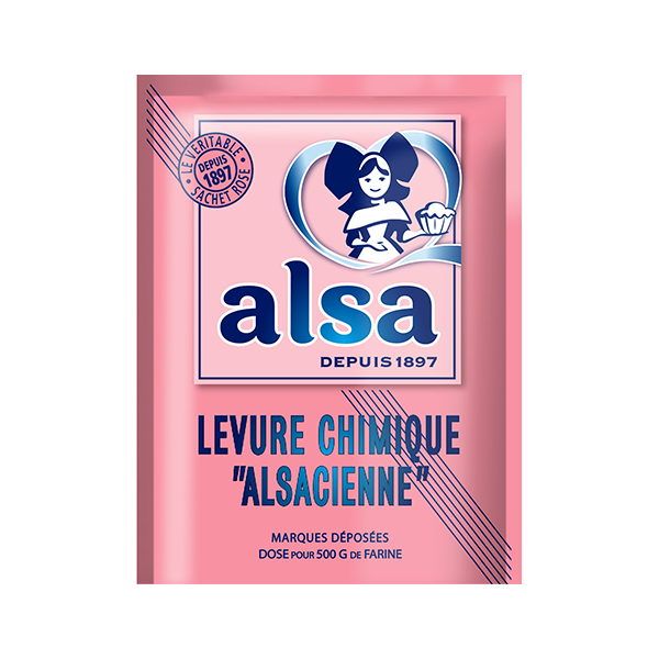 Alsa - フレンチ ケーキ ベーキング パウダー、0.38 オンス、8 カウント