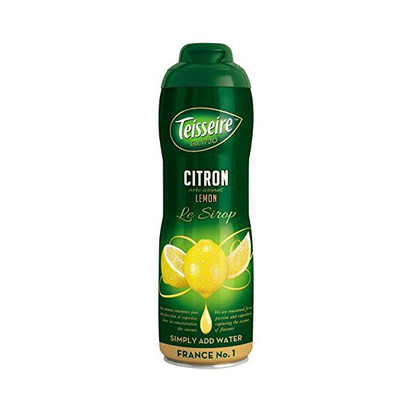 Teisseire Sirop Lemon - 600ml (21.11 fl oz)
