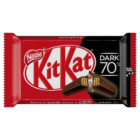 KITKAT Dark - Dark Chocolate Candy Bar - 41.5g 1.46oz