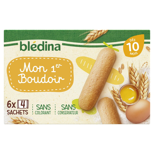 Baby cookies from 10 months Boudoir flavour BLEDINA