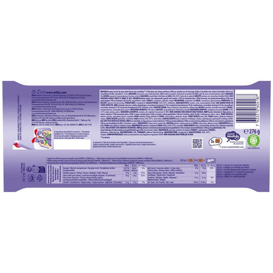 MILKA Milk Chocolate Bar with Peanuts and Caramel 276g