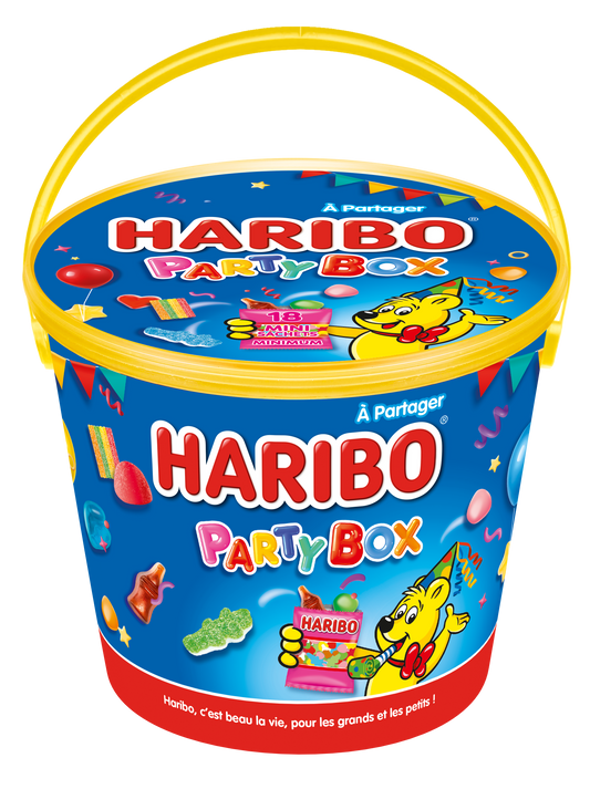 HARIBO Party Box 650g – Assortment of Festive Candies