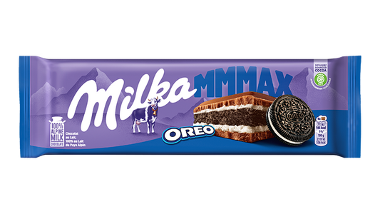 MILKA Mmmax Oreo chocolate bar 300g