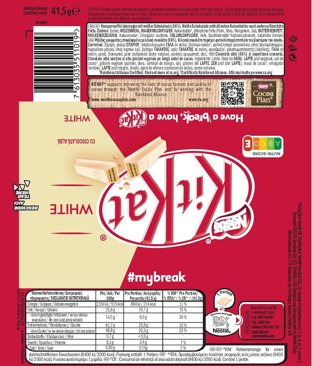 KitKat White 24 pieces