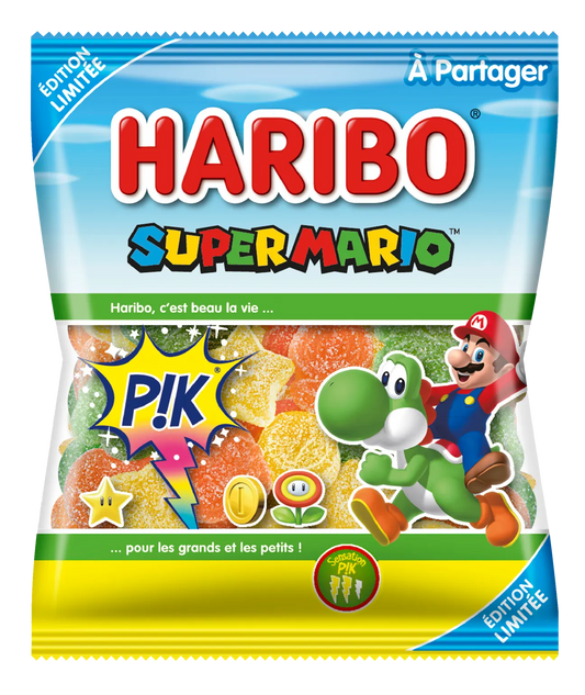 HARIBO Super Mario P!K Sour candies