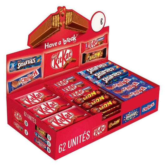 Nestlé Chocobox - Assorted 62-bar box