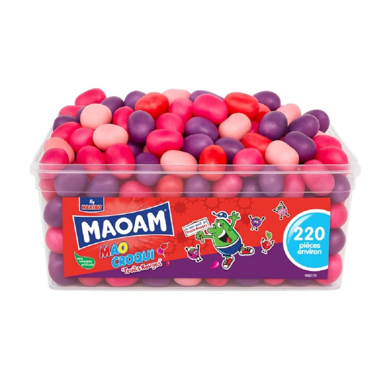 Haribo Mao Red Berry Croqui 220 pieces