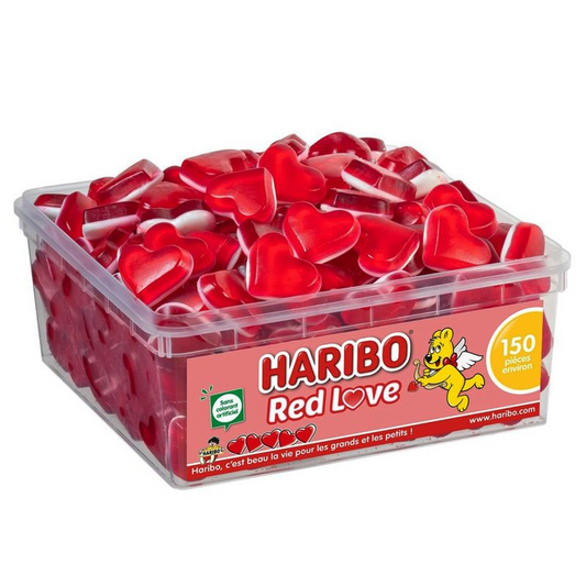 Haribo Red Love Box of 150 candies