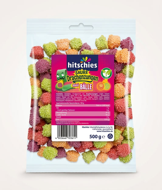 Hitschies Meteorites Sour Fruits 500g