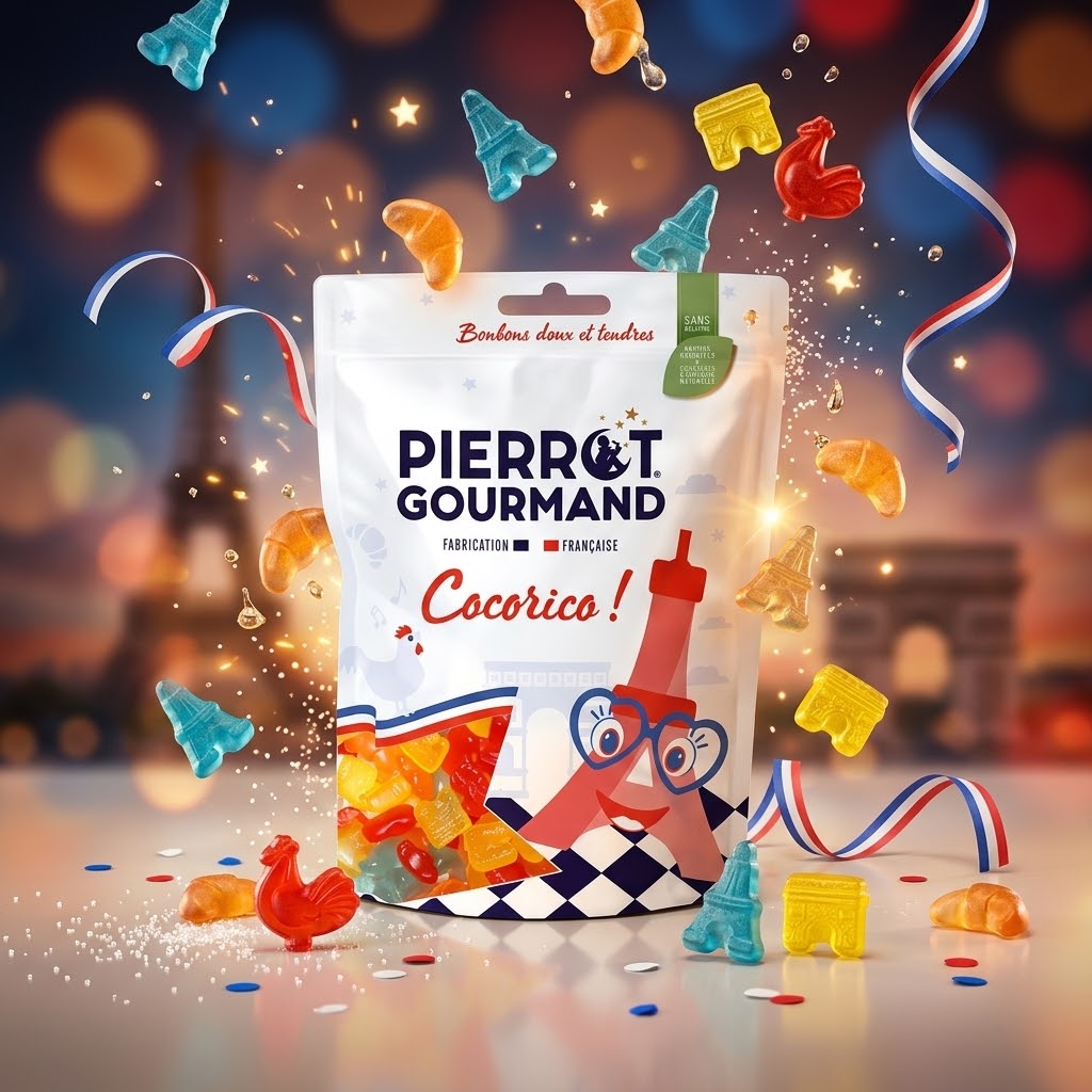 Cocorico 100g Resealable Bag by Pierrot Gourmand